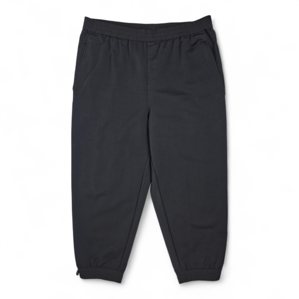 Blackbarrett Neil Barrett Cropped Jogger Pants Black Tapered Streetwear Mens L